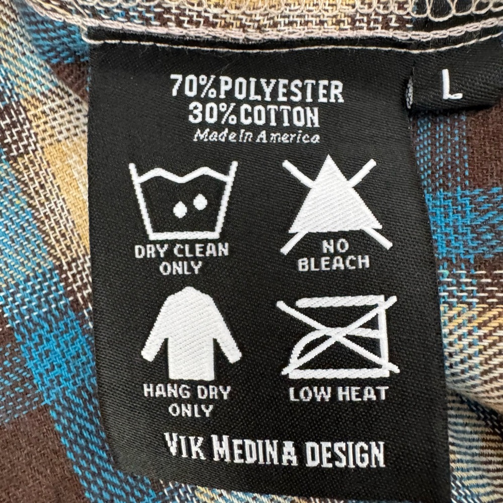 Medina Flannels Cold Game 1. Size L - Picture 5 of 5